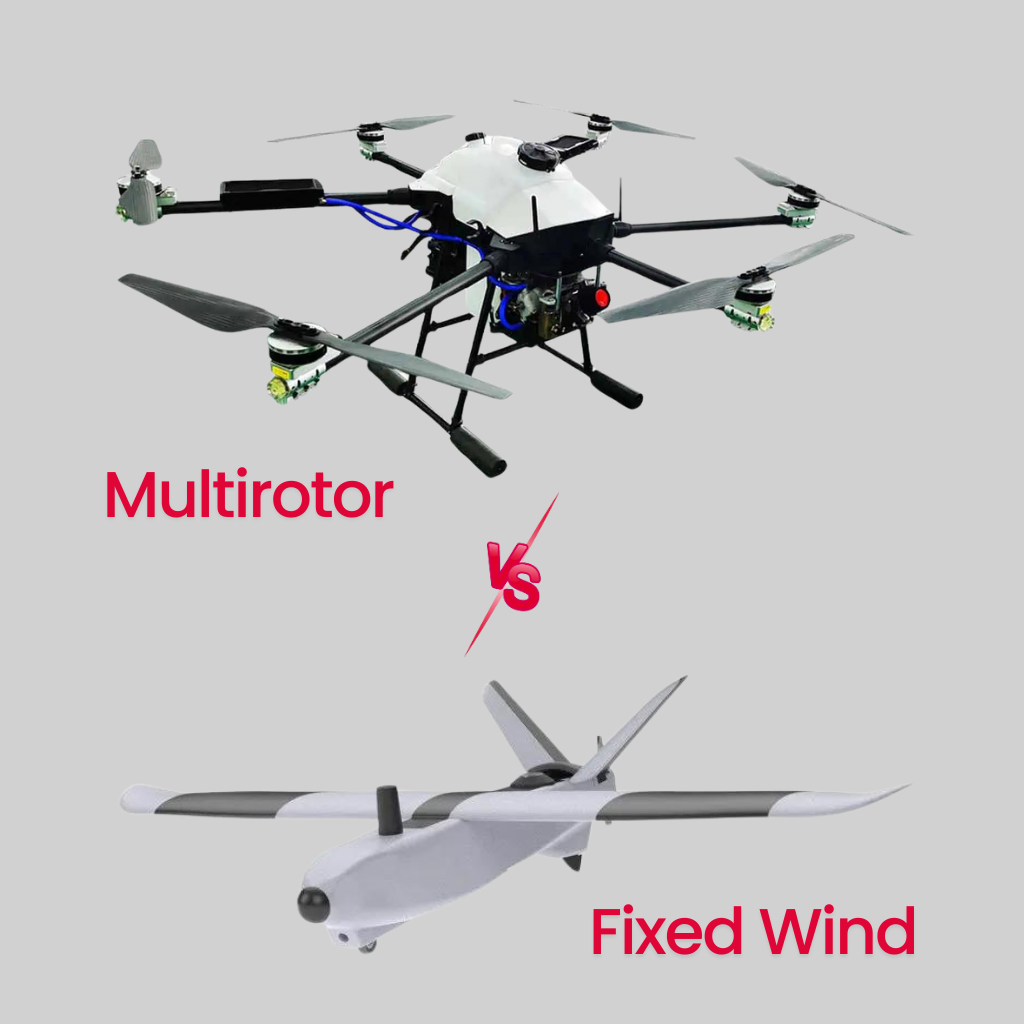 Comparison with Multi Rotor Drones