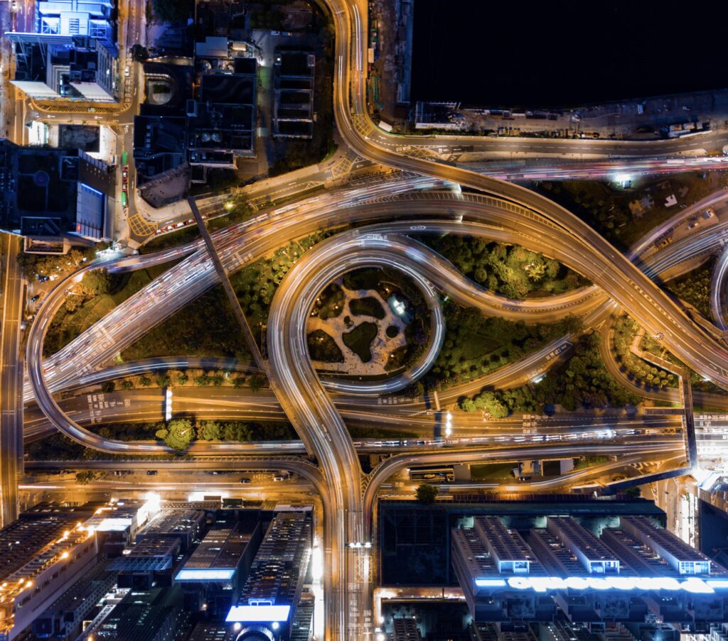 Long Exposure Shot with DJI Mini 2 over Hong Kong