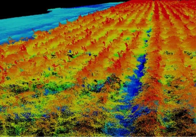 lidar drone in agriculture and forestry